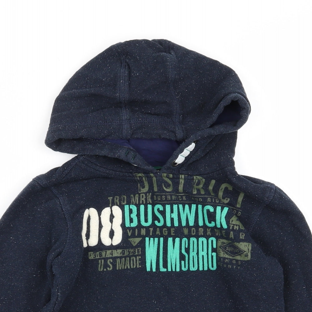 Asda George Boys Blue   Pullover Jumper Size 6-7 Years