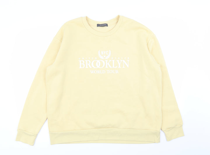 Primark Womens Yellow   Pullover Jumper Size 14