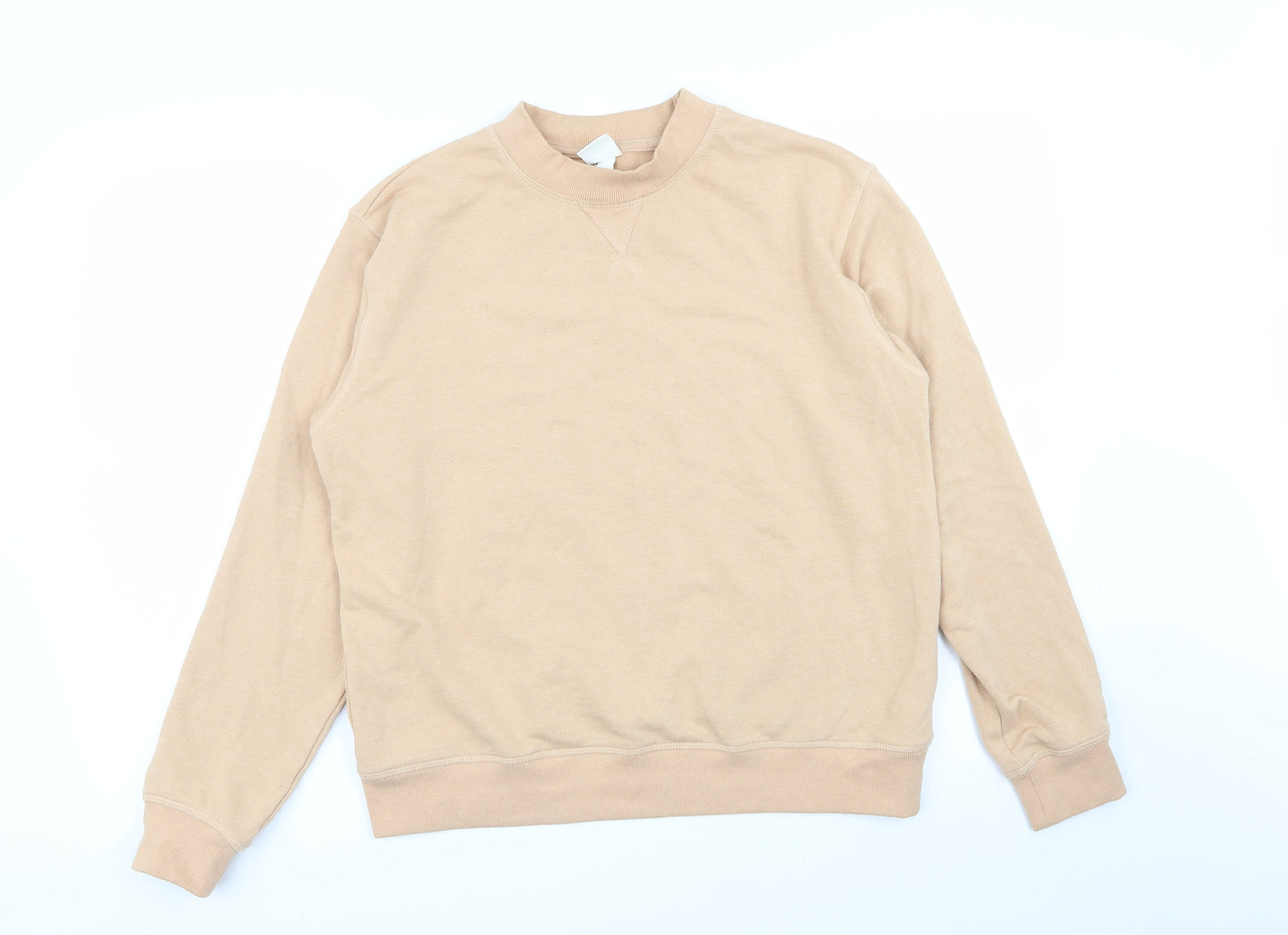 H&M Womens Beige   Pullover Jumper Size S