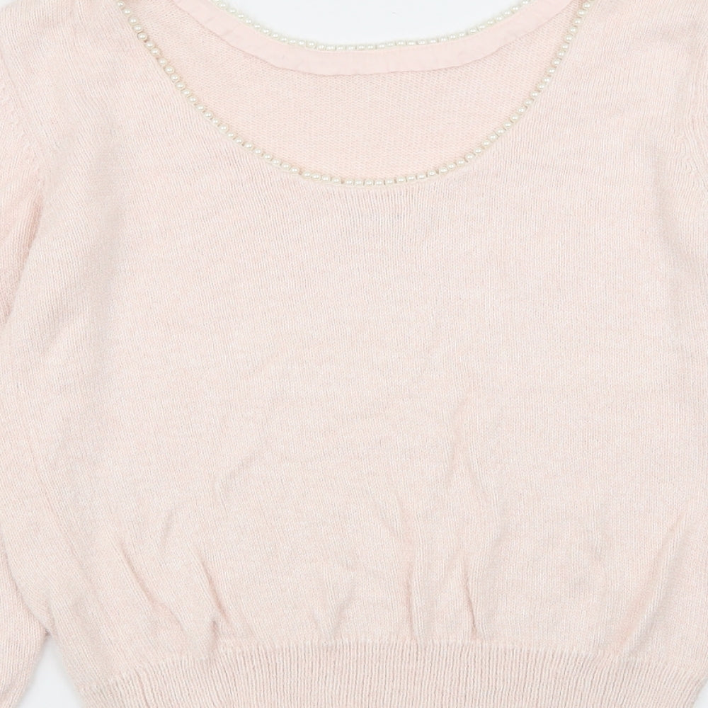 cladie pierlot Womens Pink   Pullover Jumper Size S