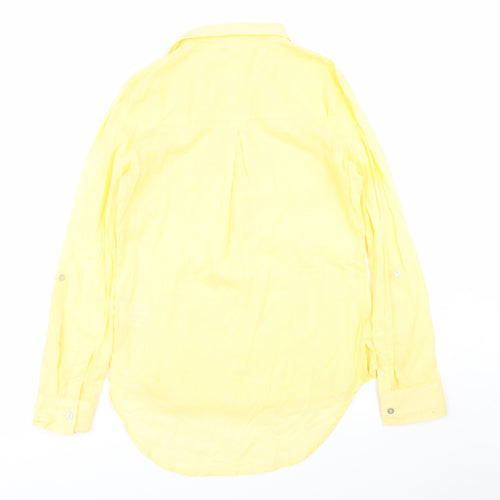 OBR Womens Yellow   Basic Blouse Size 4