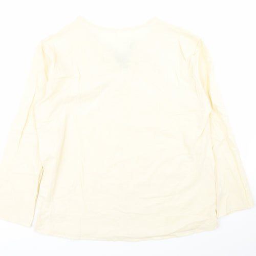 Preworn Womens Beige   Basic Blouse Size XL