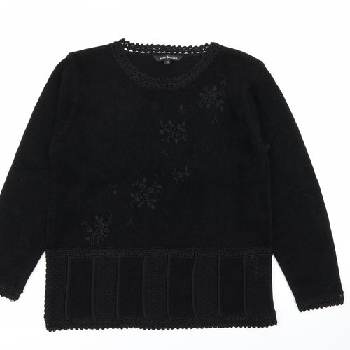 ellie louise Womens Black   Pullover Jumper Size M