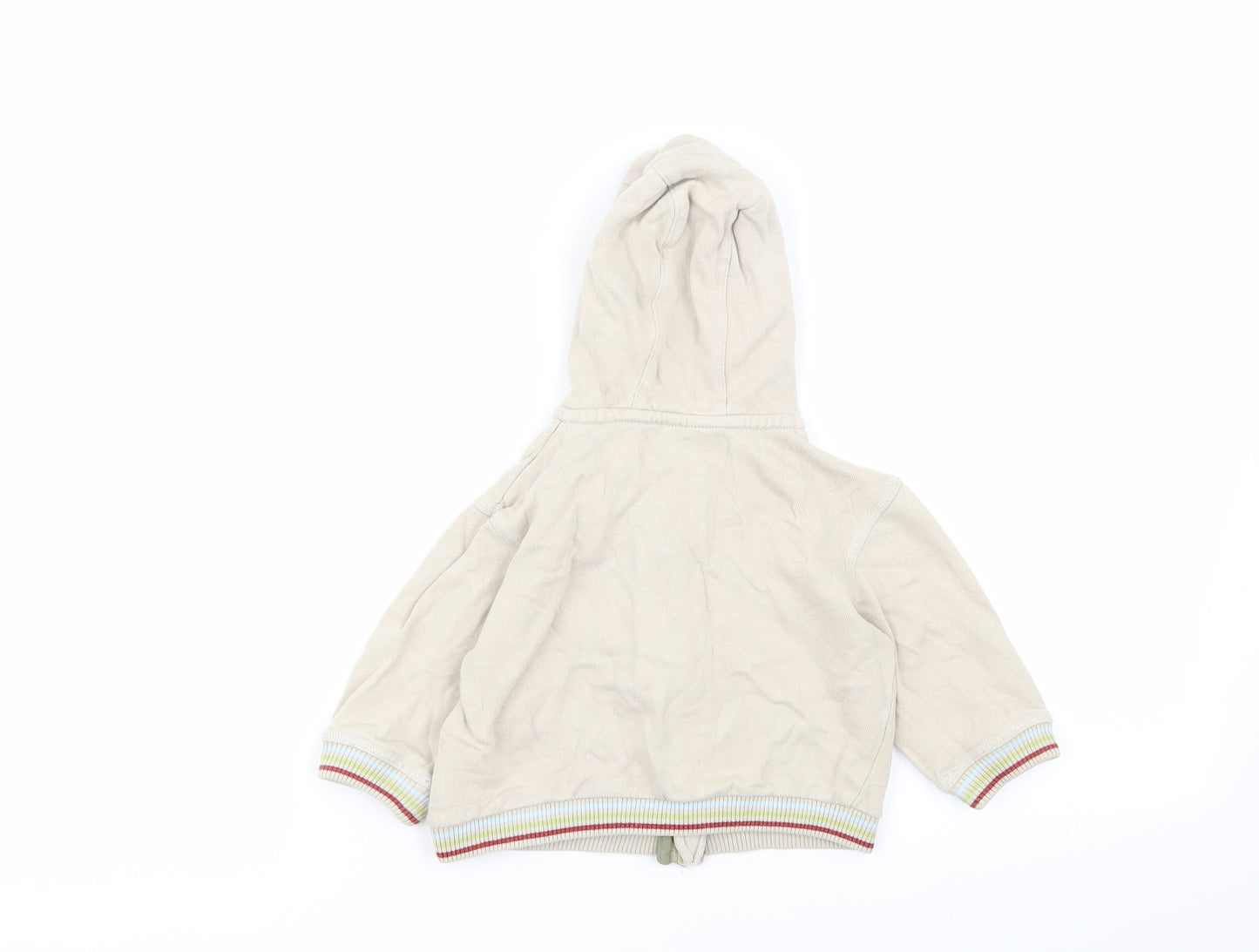 Cherokee Boys Beige   Full Zip Jumper Size 9-12 Months