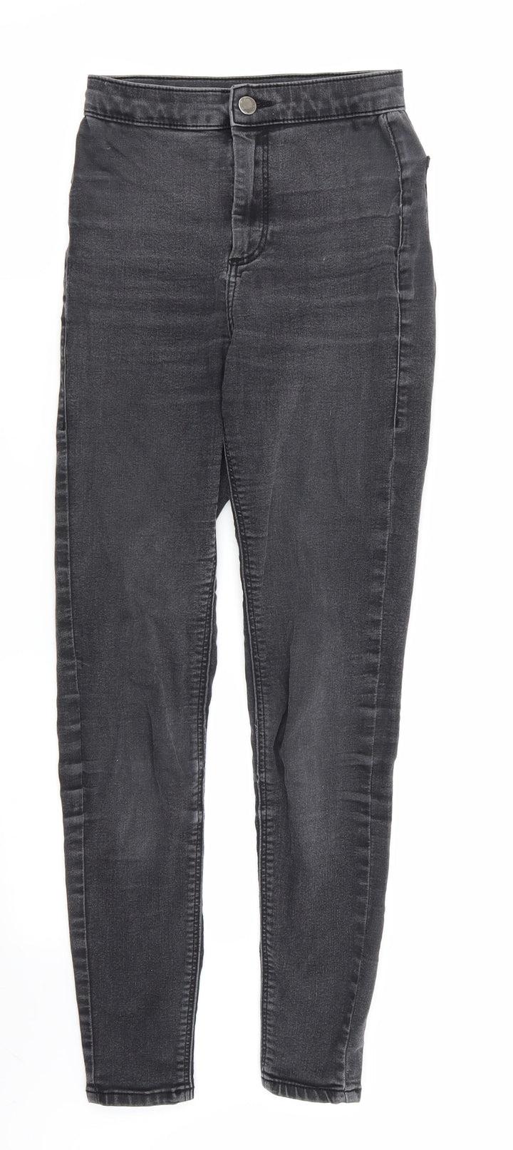 Topshop Womens Grey Skinny Jeans Size 25 in L32 in
