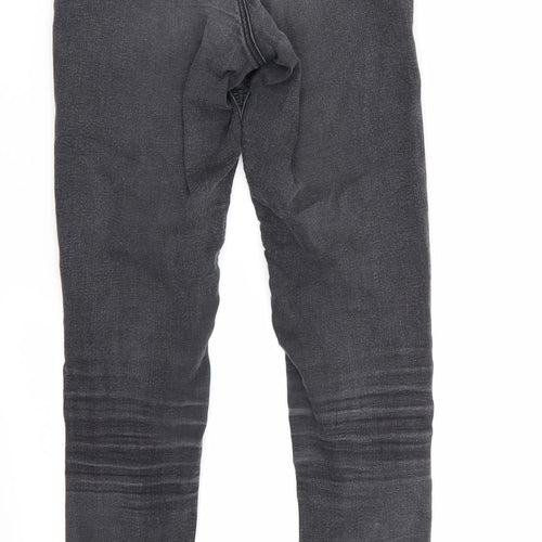 Topshop Womens Grey   Skinny Jeans Size 25 in L32 in