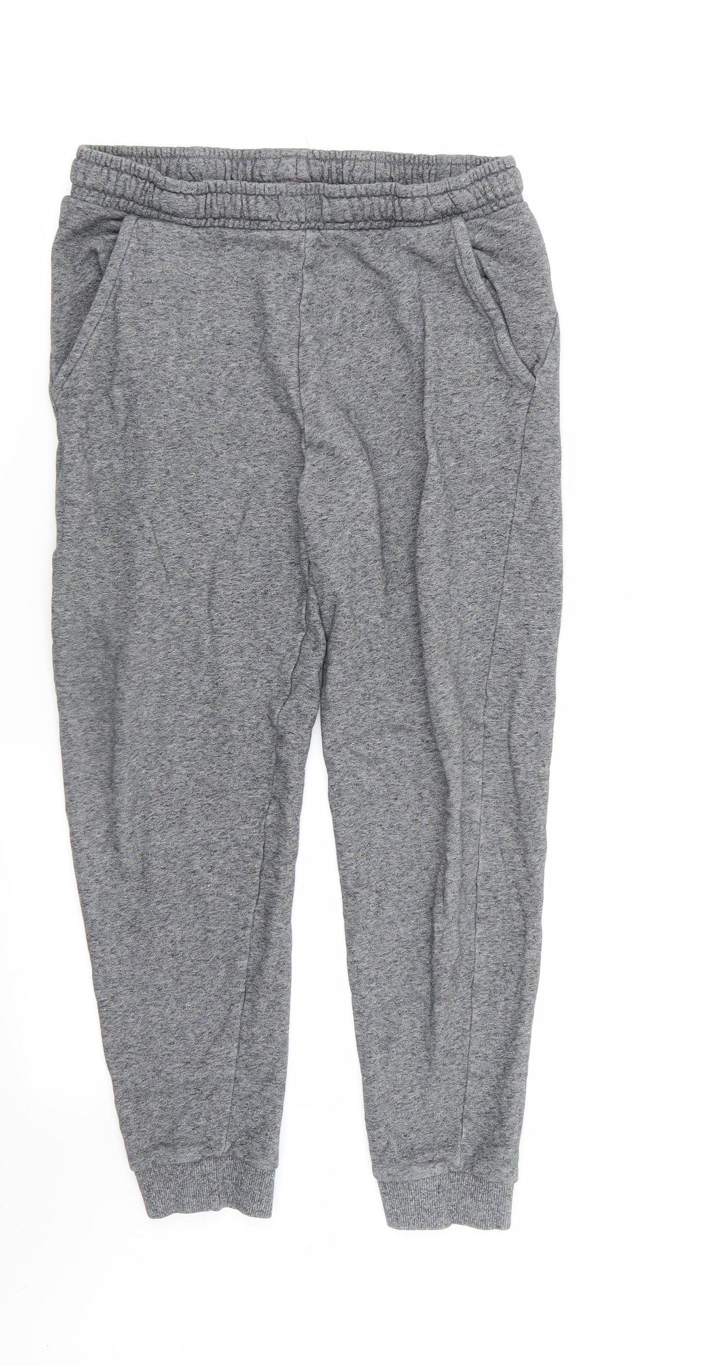 M&S Boys Grey   Jogger Trousers Size 11-12 Years