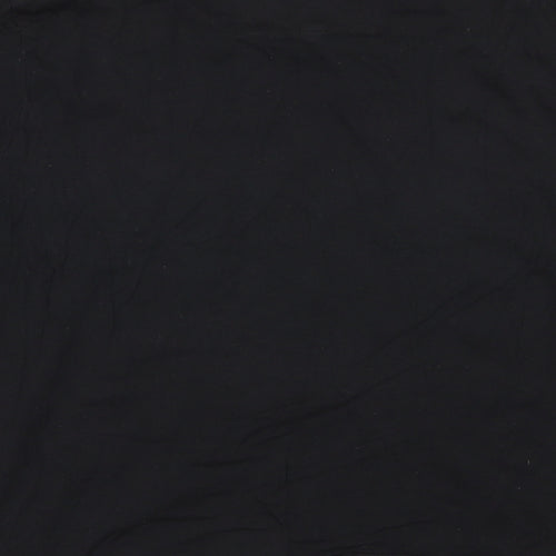 Fashion Womens Black   Basic T-Shirt Size 16