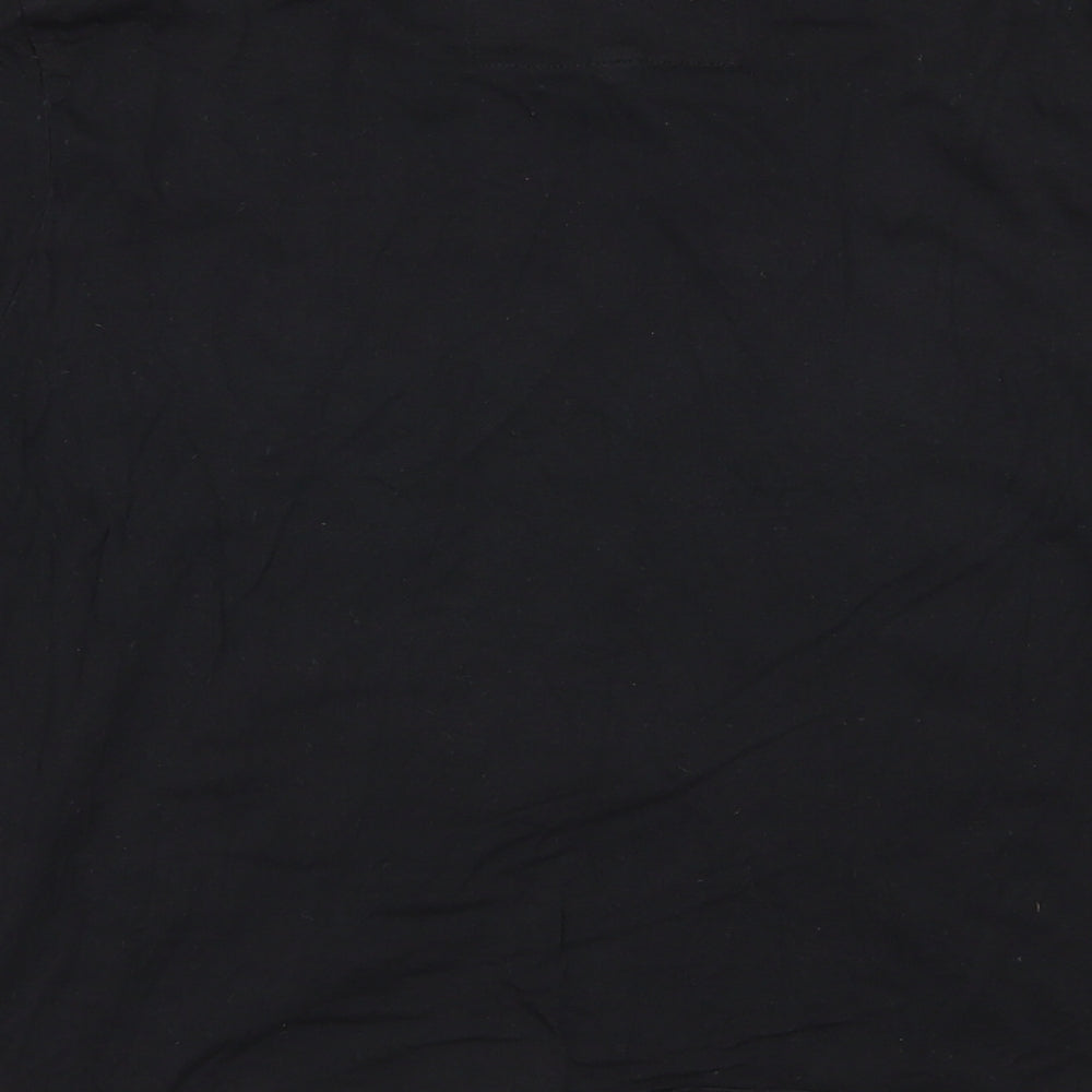 Fashion Womens Black   Basic T-Shirt Size 16
