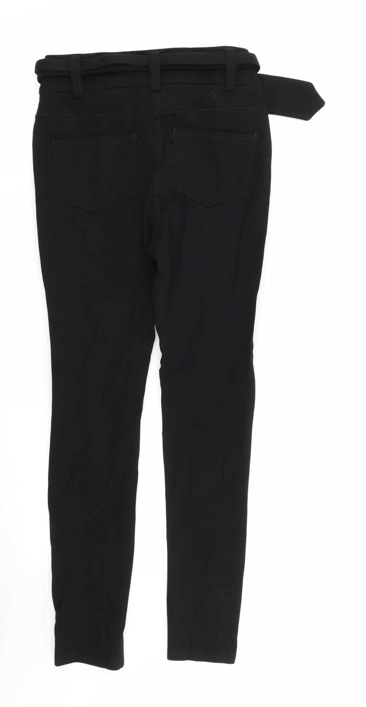 NEXT Womens Black   Trousers  Size 6 L26 in