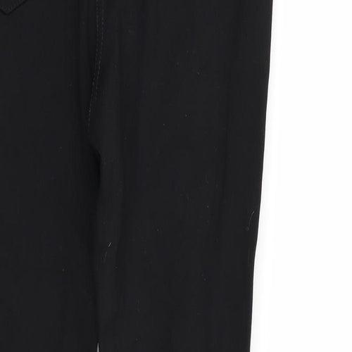 NEXT Womens Black   Trousers  Size 6 L26 in