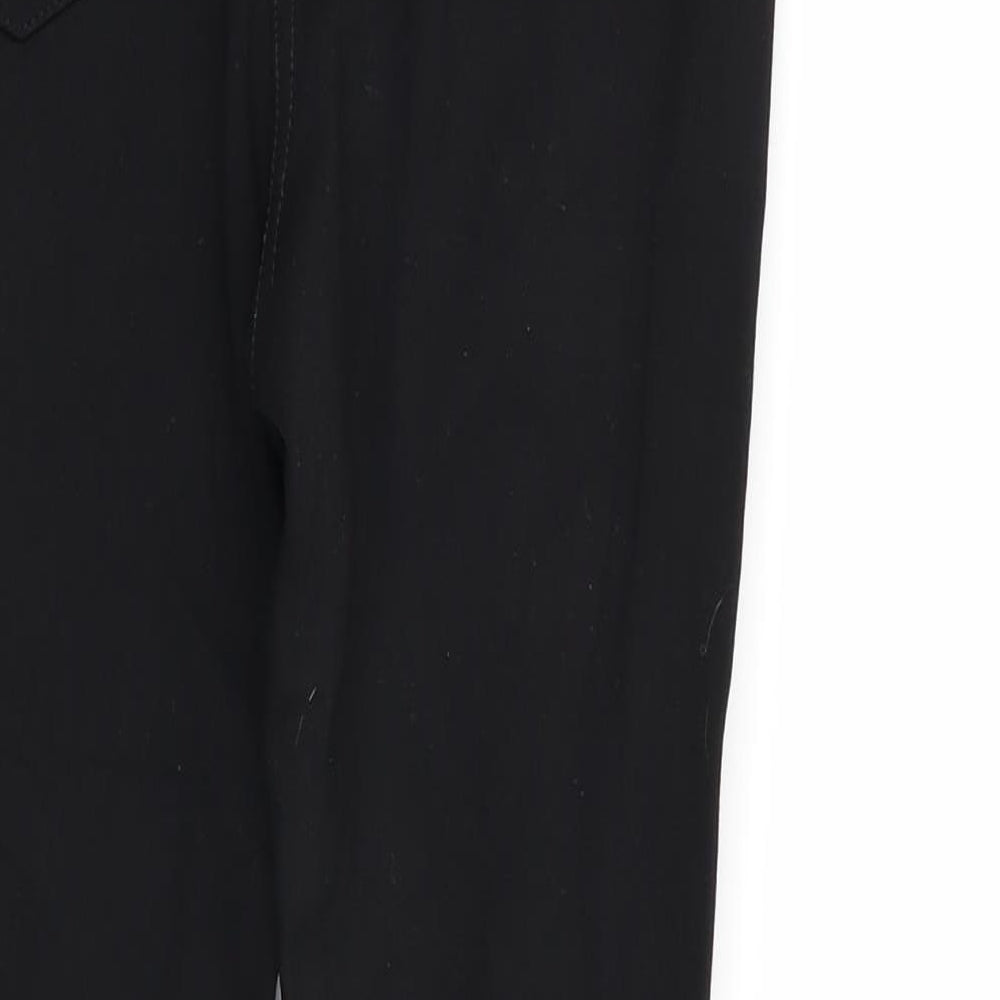 NEXT Womens Black   Trousers  Size 6 L26 in