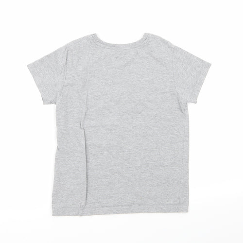 Primark Boys Grey   Basic T-Shirt Size 7-8 Years