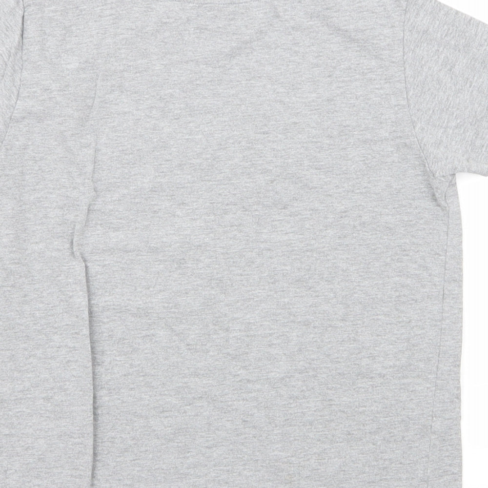Primark Boys Grey   Basic T-Shirt Size 7-8 Years