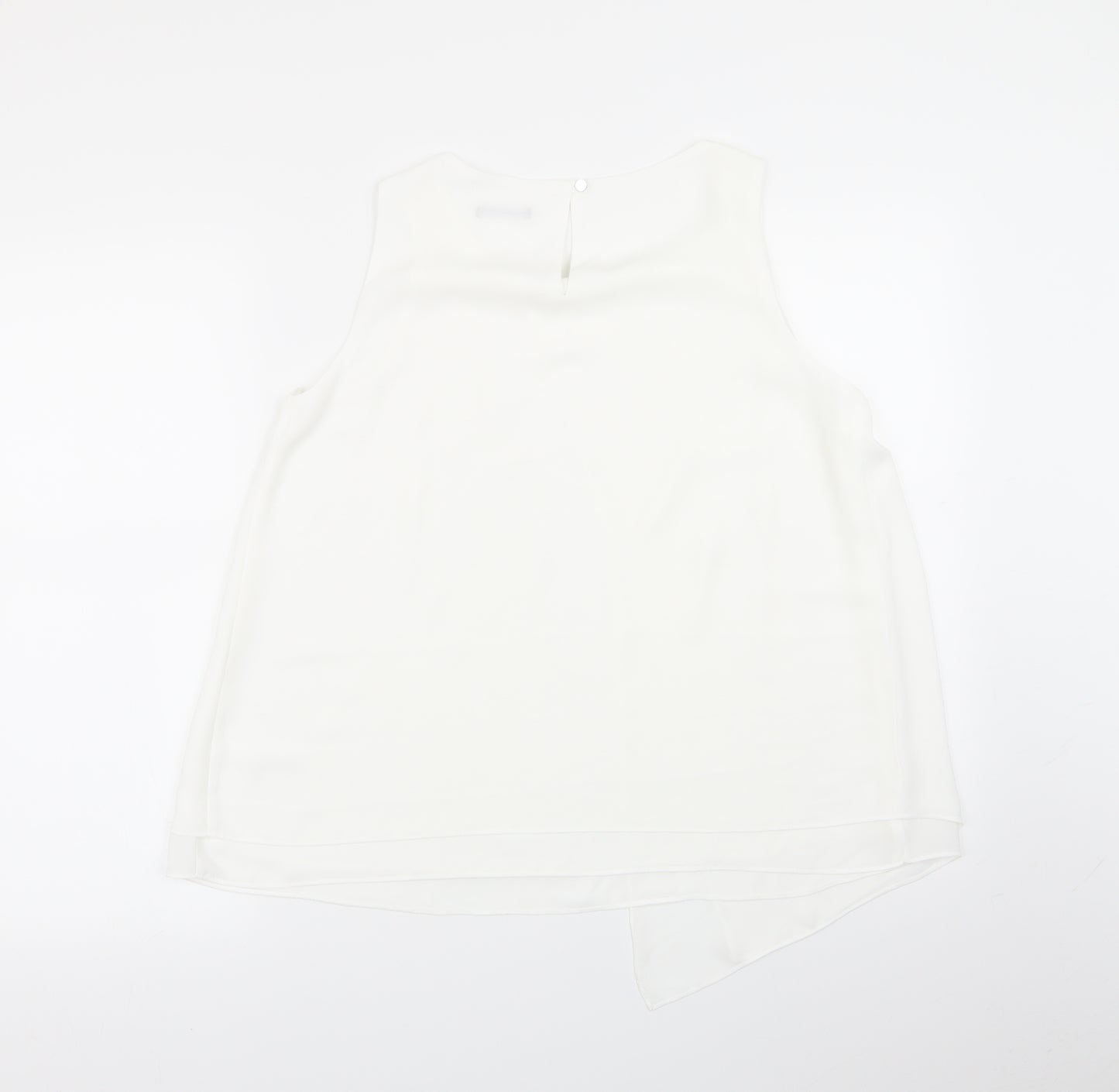 Roman Womens White   Basic Blouse Size 12