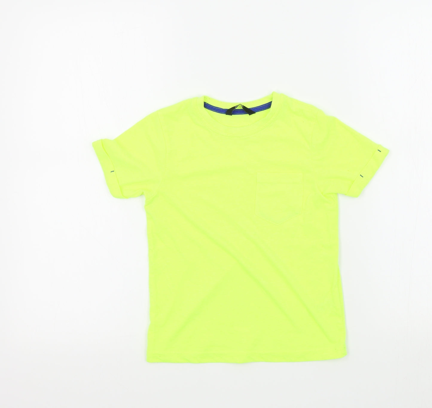 George Boys Yellow Colourblock  Basic T-Shirt Size 4-5 Years