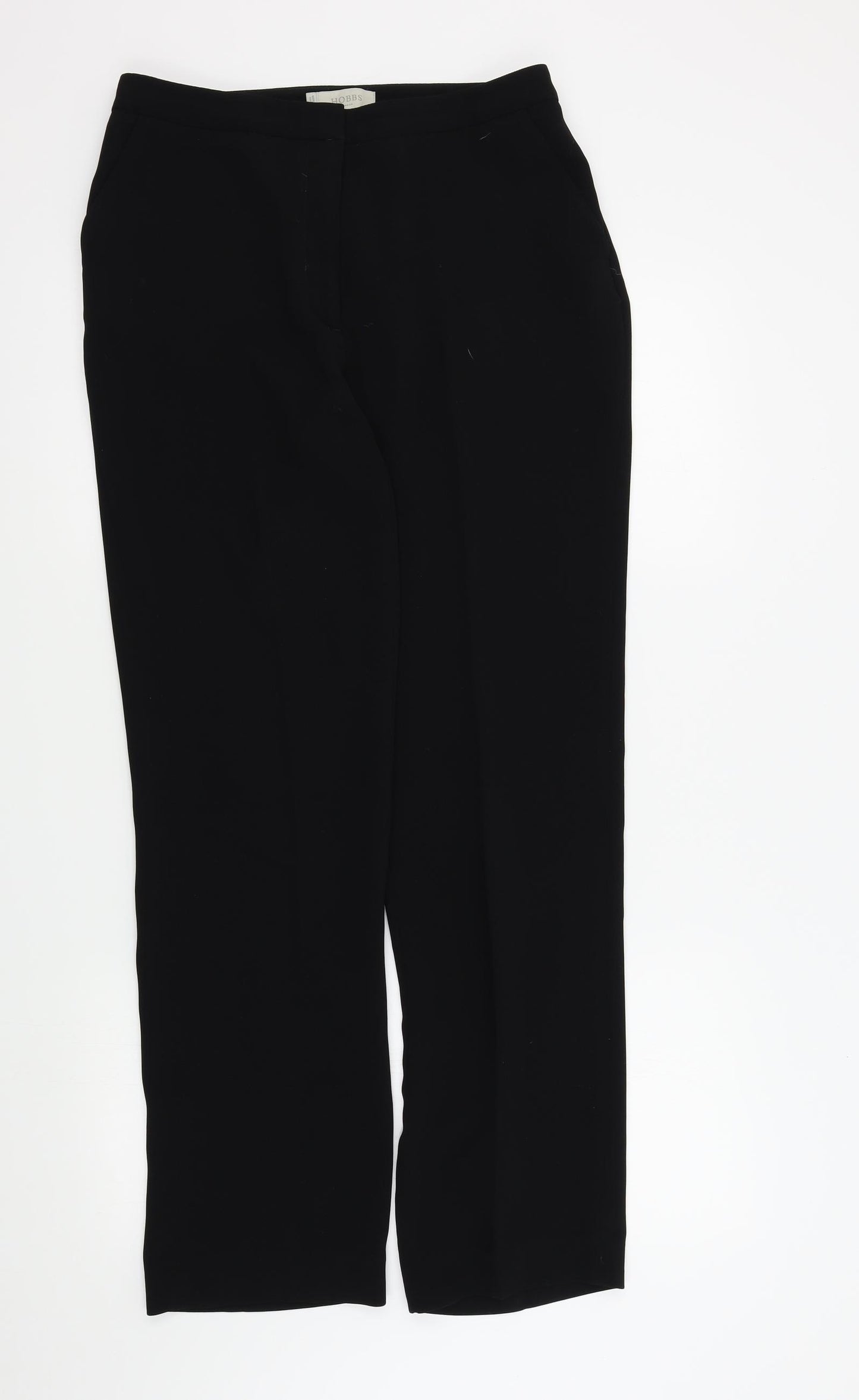 Hobbs Womens Black   Trousers  Size 10 L31 in