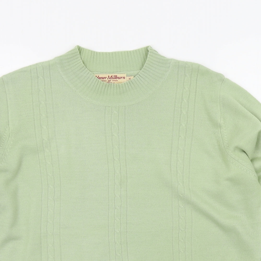HONOR MILLBURN Womens Green   Pullover Jumper Size M