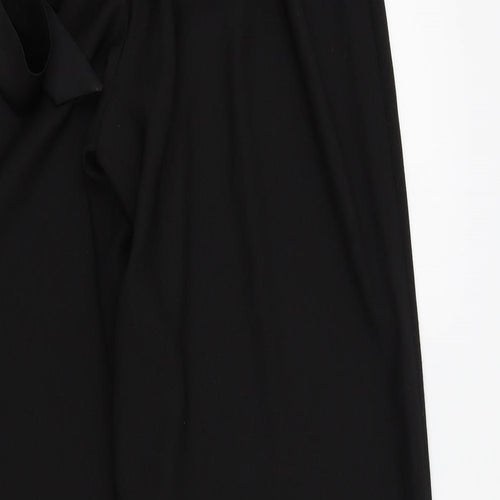 Papaya Womens Black   Trousers  Size 10 L31 in
