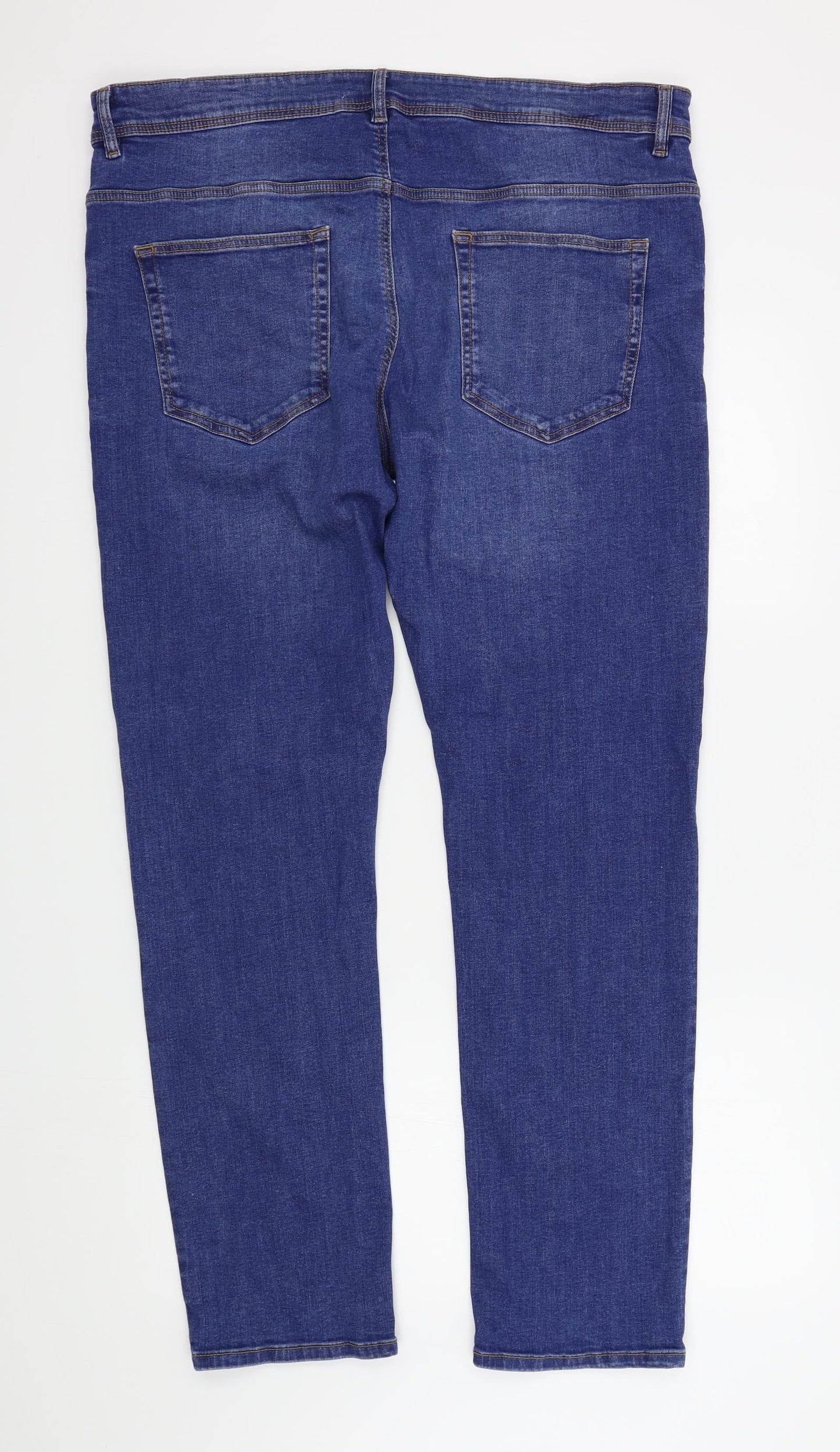 Easy Mens Blue   Straight Jeans Size 36 L32 in