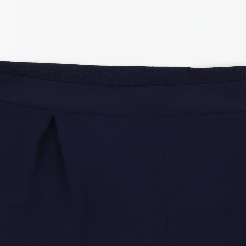 Dorothy Perkins Womens Blue Colourblock  Bermuda Shorts Size 14