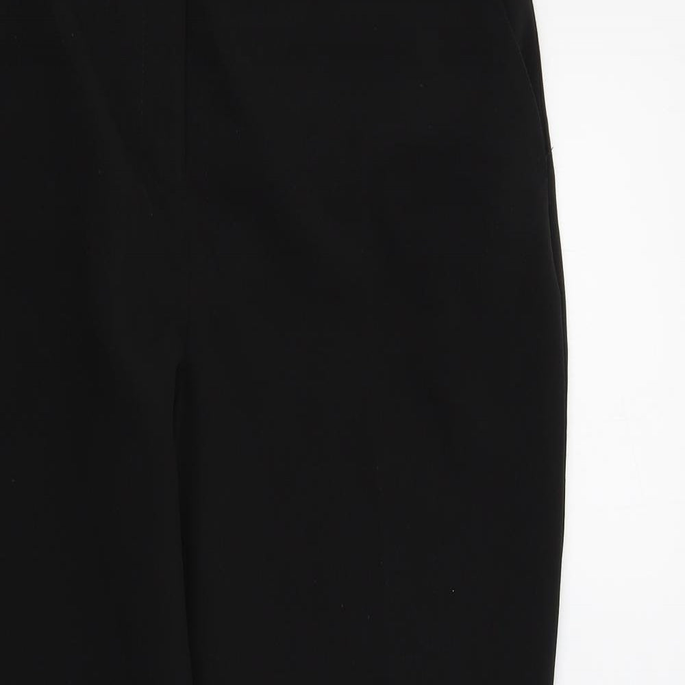 M&Co Womens Black   Trousers  Size 14 L28 in
