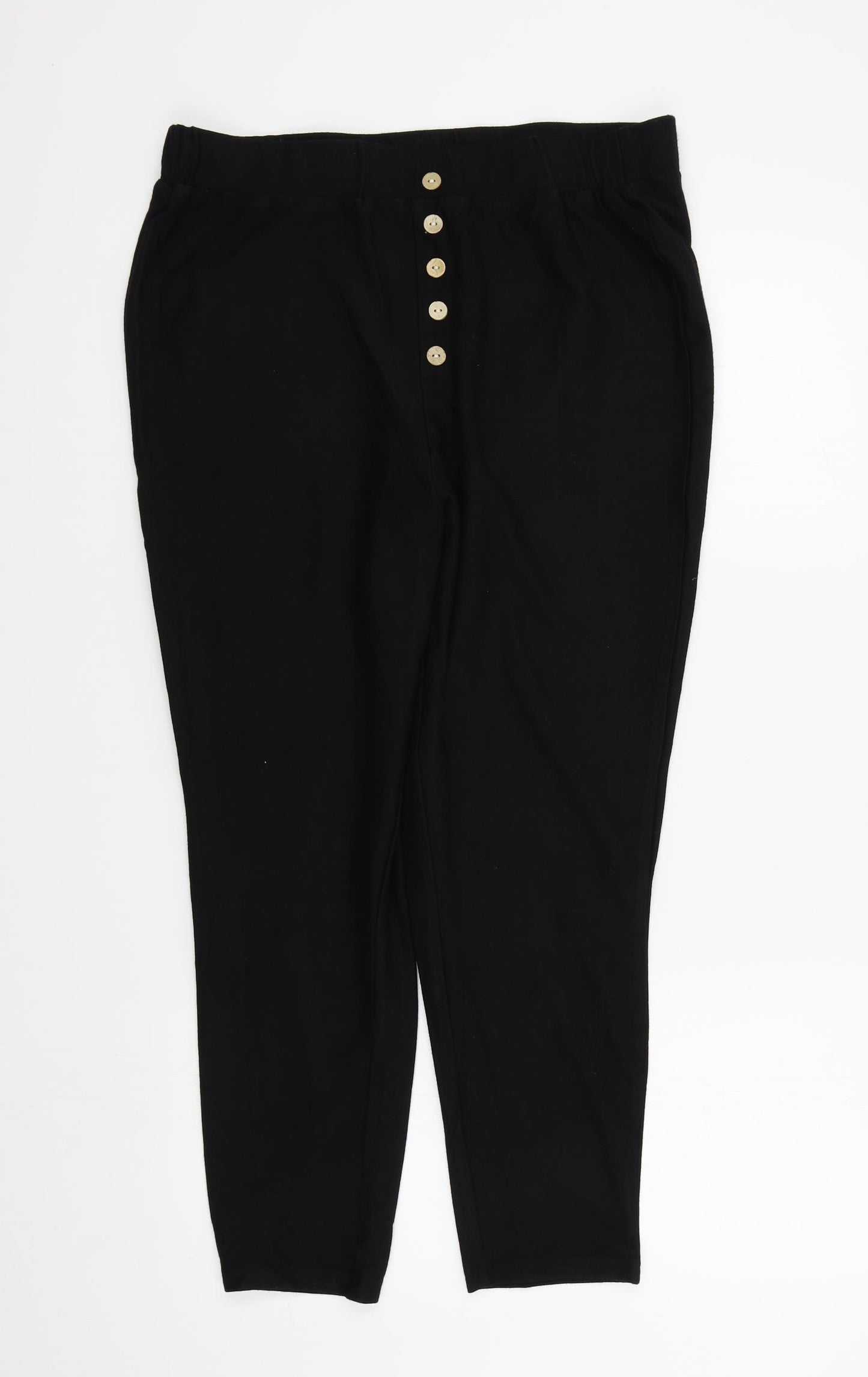SheIn Womens Black   Trousers  Size XL L25 in
