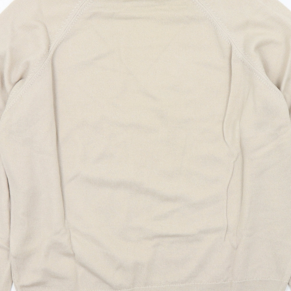 EWM Womens Beige   Pullover Jumper Size M