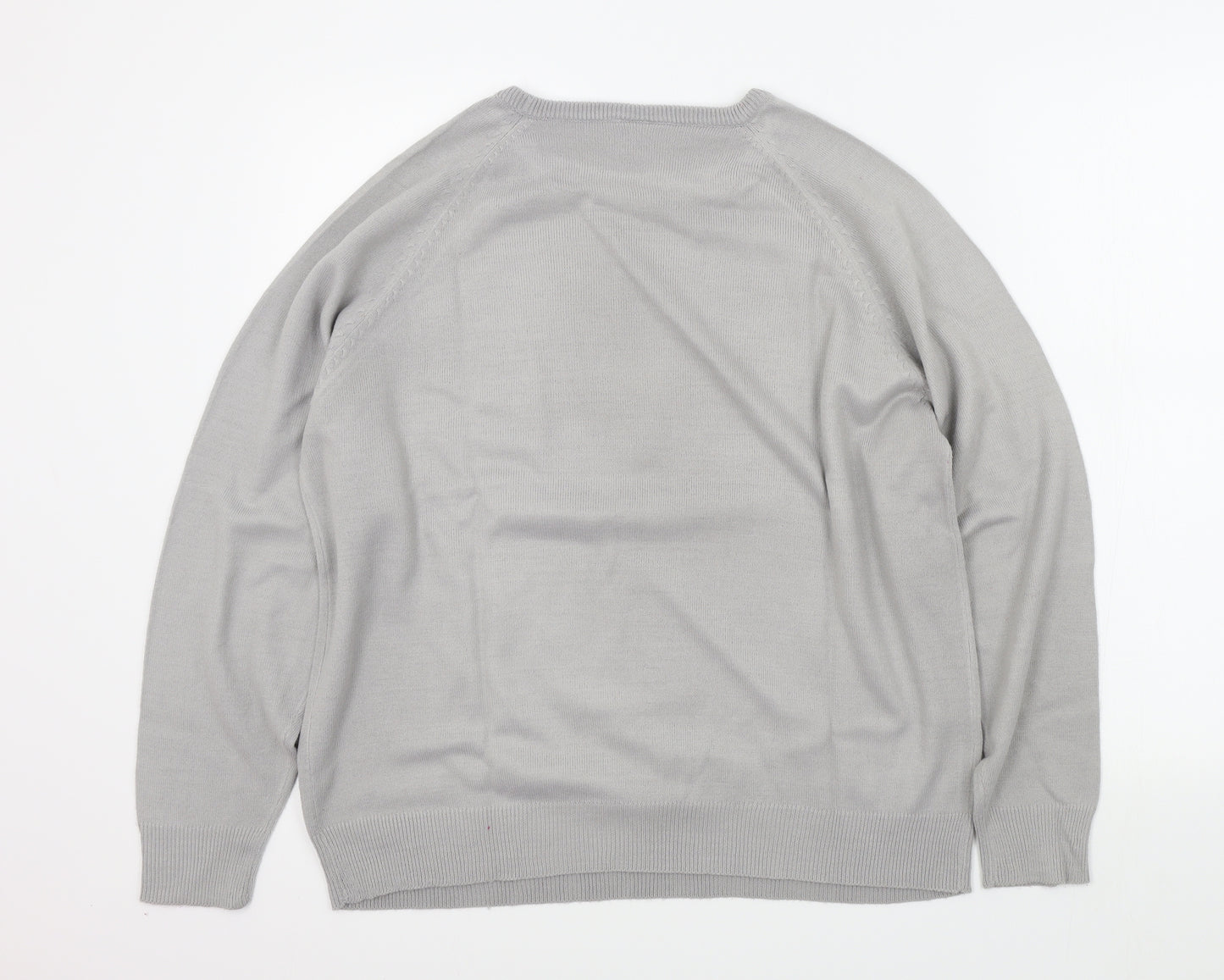 Wardrobe Womens Grey   Pullover Jumper Size 14