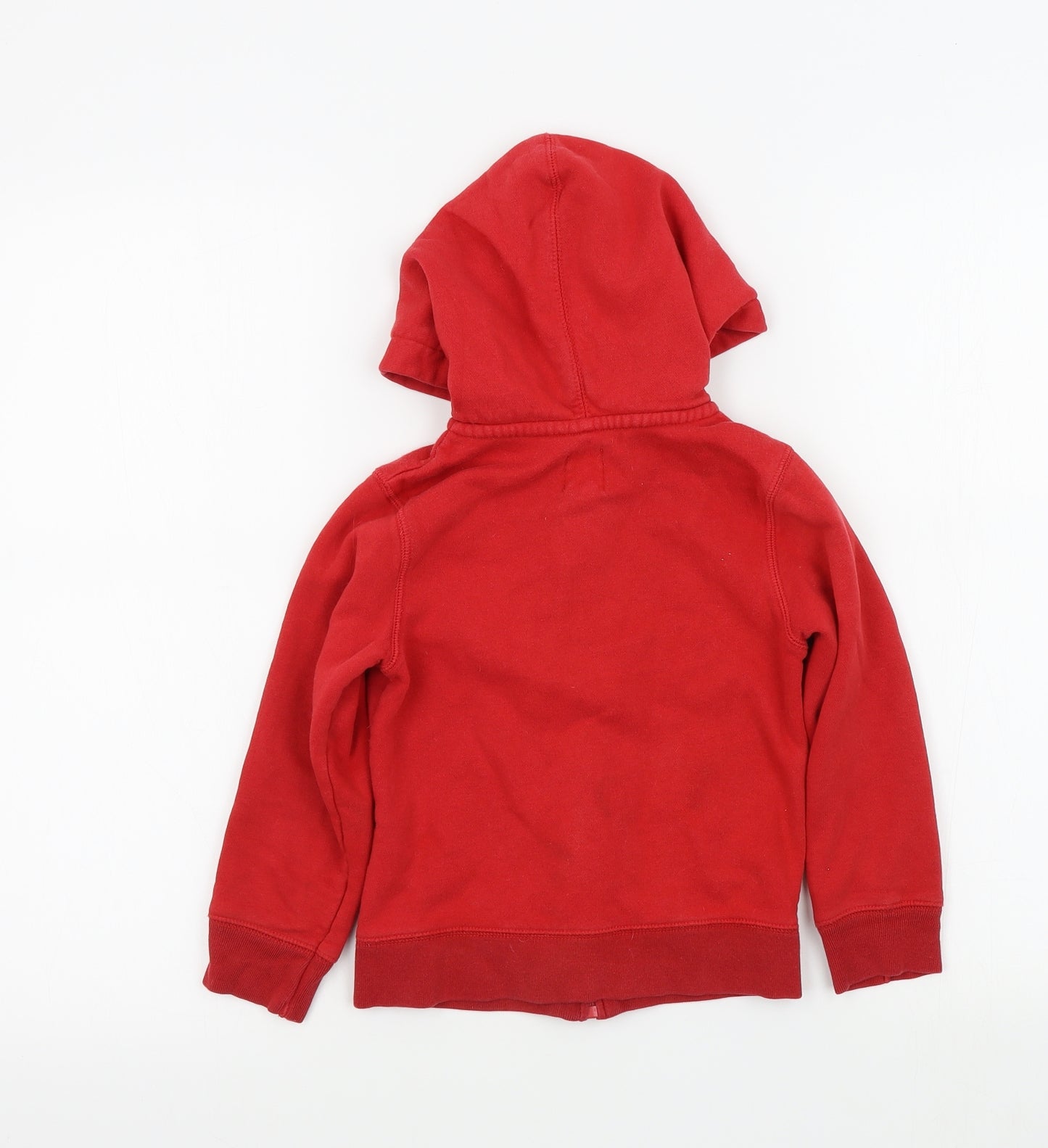 Gap Boys Red Colourblock  Full Zip Jumper Size XS