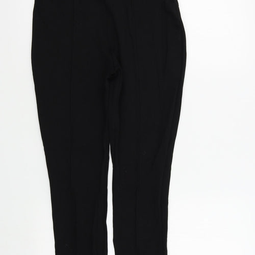 TU Womens Black Colourblock  Jegging Leggings Size 12 L24 in