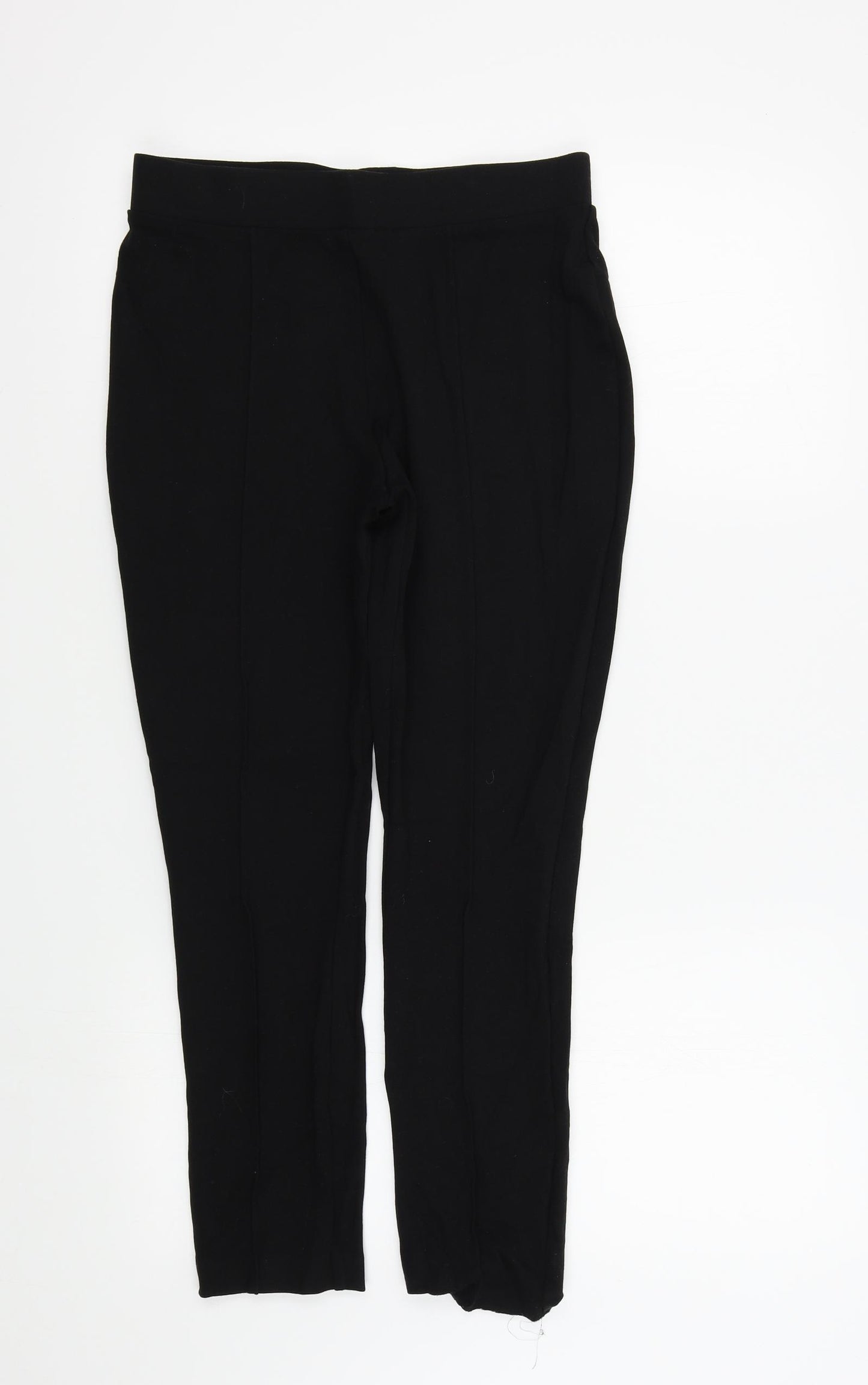 TU Womens Black Colourblock  Jegging Leggings Size 12 L24 in