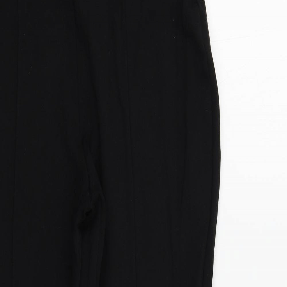 TU Womens Black Colourblock  Jegging Leggings Size 12 L24 in