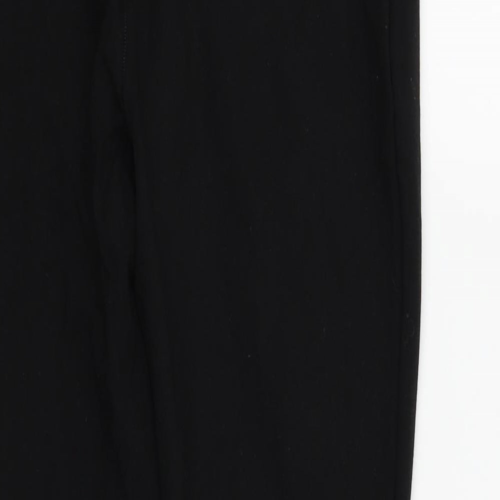 TU Womens Black Colourblock  Jegging Leggings Size 12 L24 in