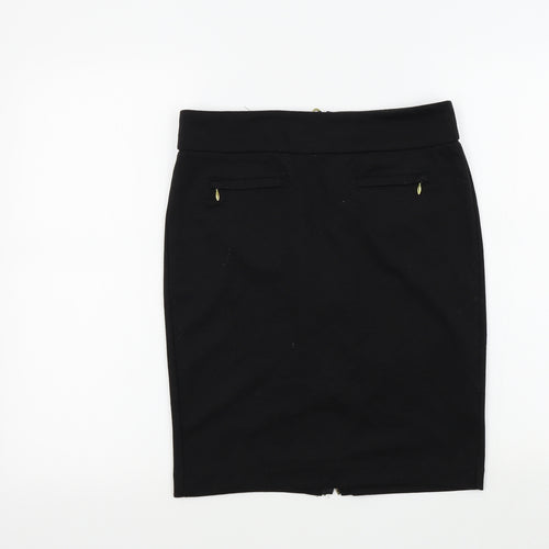 Philosophy Womens Black   A-Line Skirt Size 6