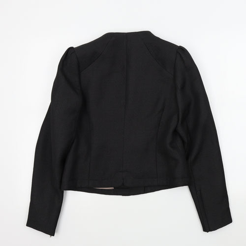 Coast Womens Black Colourblock  Jacket Blazer Size 10