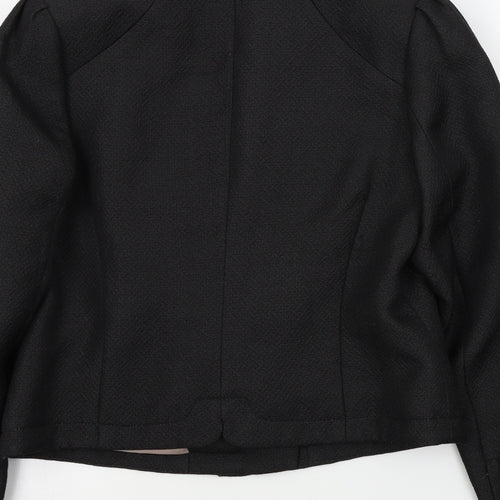 Coast Womens Black Colourblock  Jacket Blazer Size 10
