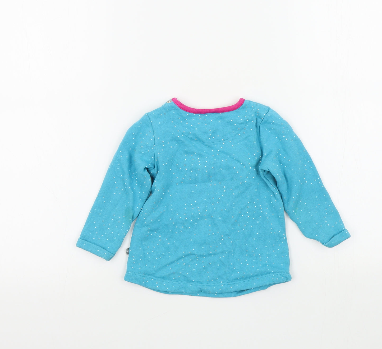 Liegelind Girls Blue   Pullover Jumper Size 9-12 Months