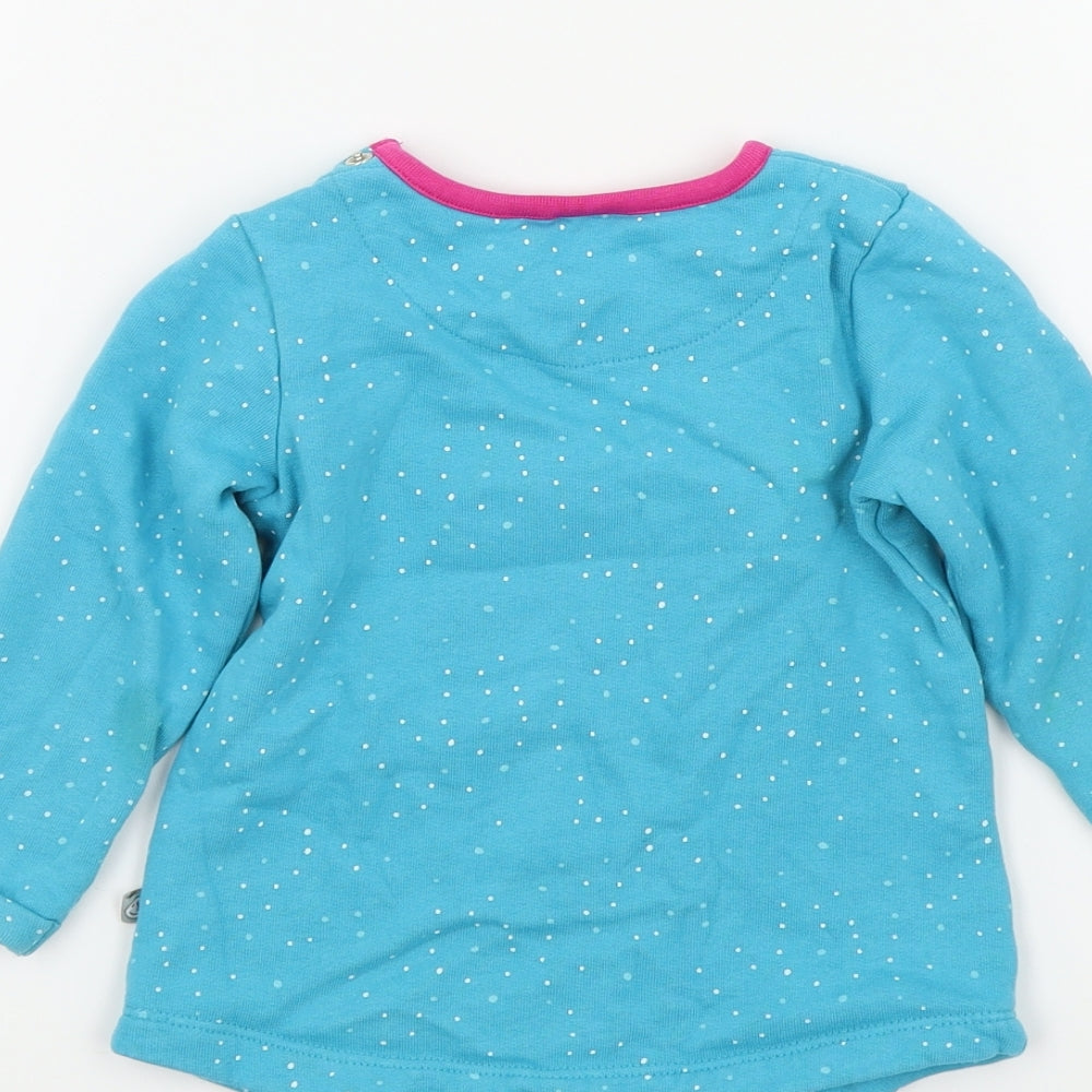 Liegelind Girls Blue   Pullover Jumper Size 9-12 Months