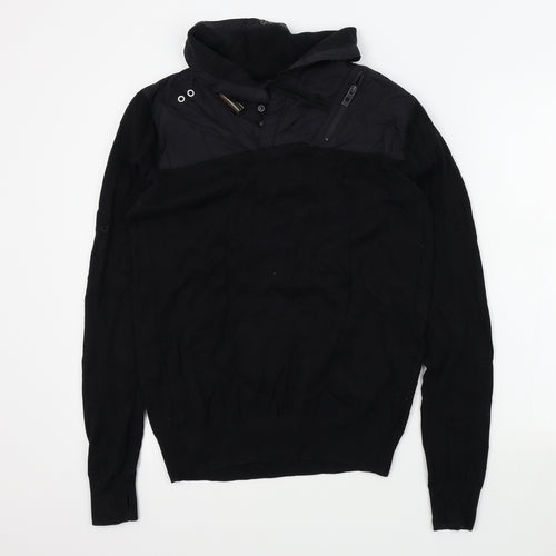 Bench Mens Black   Pullover Jumper Size S