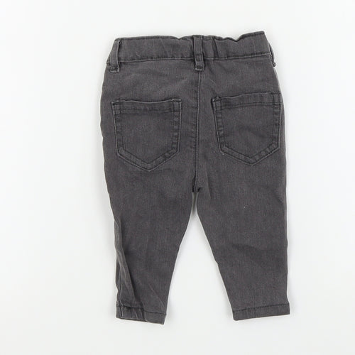 Disney Baby Boys Grey   Cargo Trousers Size 3-6 Months
