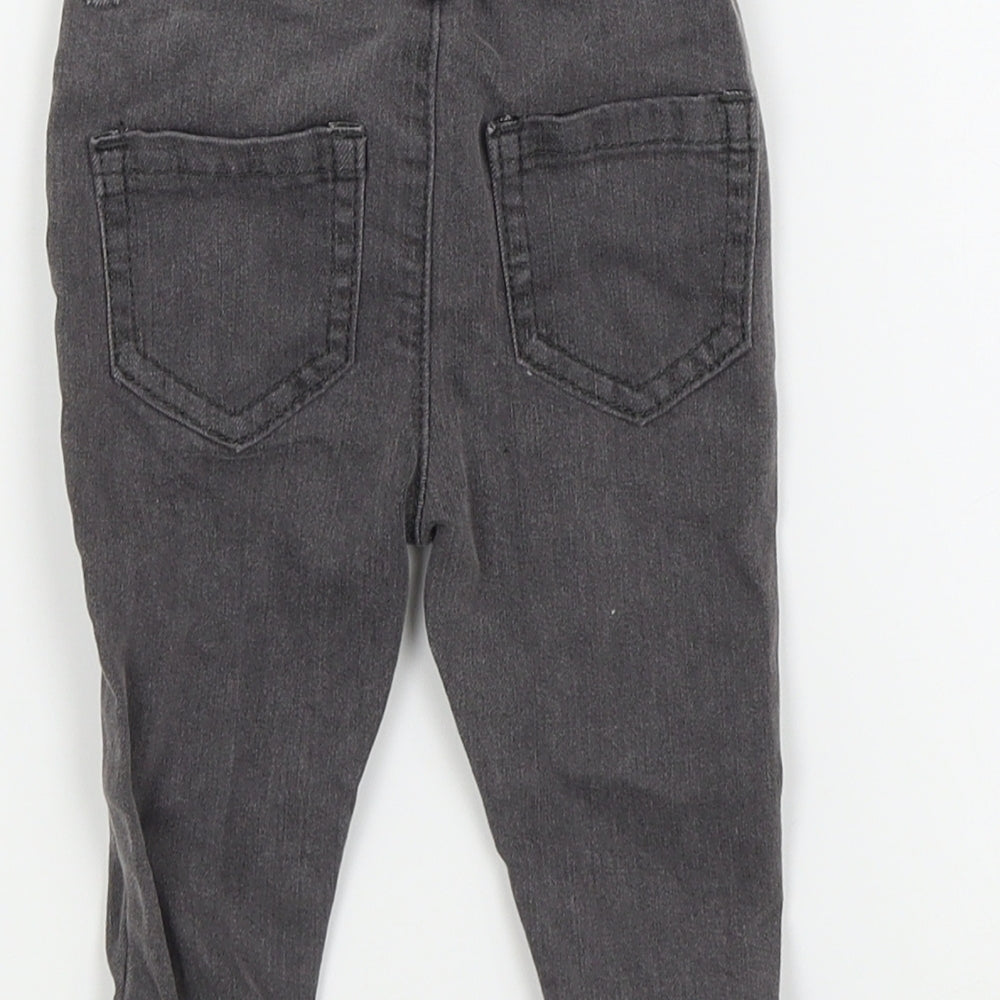 Disney Baby Boys Grey   Cargo Trousers Size 3-6 Months