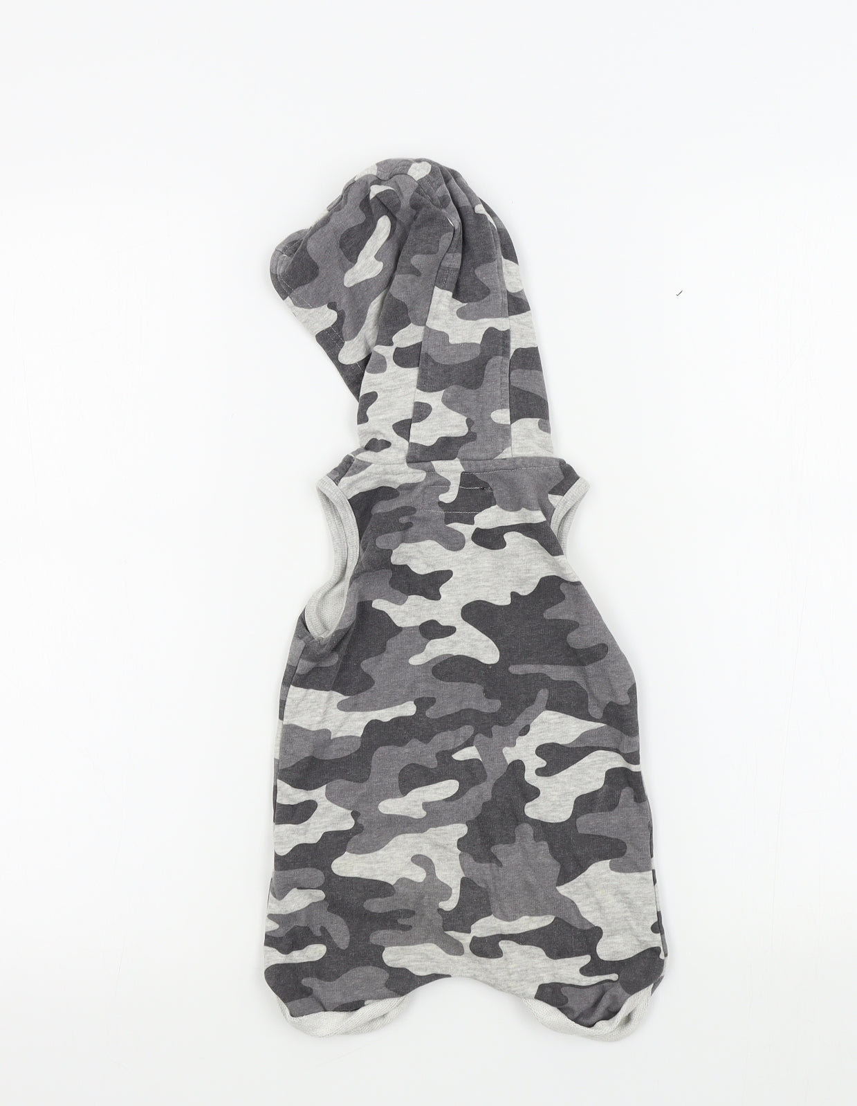 NEXT Boys Grey Camouflage  Babygrow One-Piece Size 6-9 Months