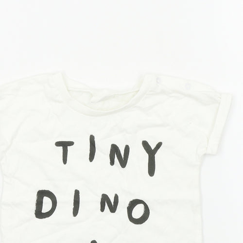 NEXT Baby White   Basic T-Shirt Size 6-9 Months