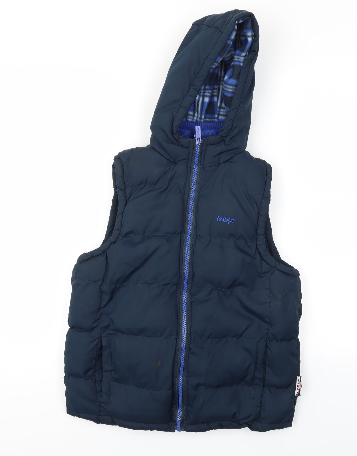 Lee Cooper Boys Blue   Basic Coat Coat Size 11-12 Years