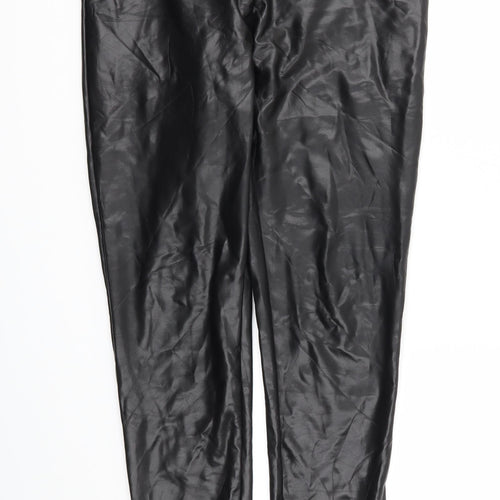 IN VOUGE Womens Black   Trousers  Size L L29 in