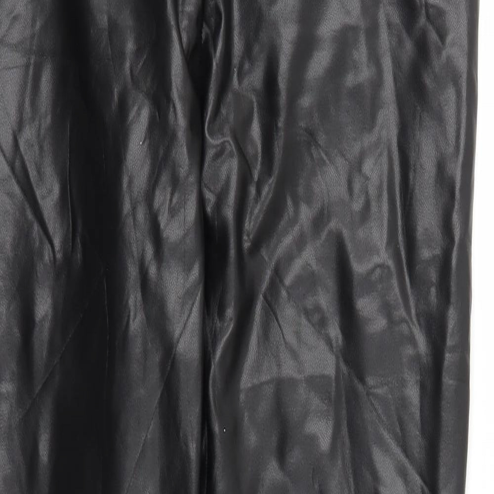 IN VOUGE Womens Black   Trousers  Size L L29 in