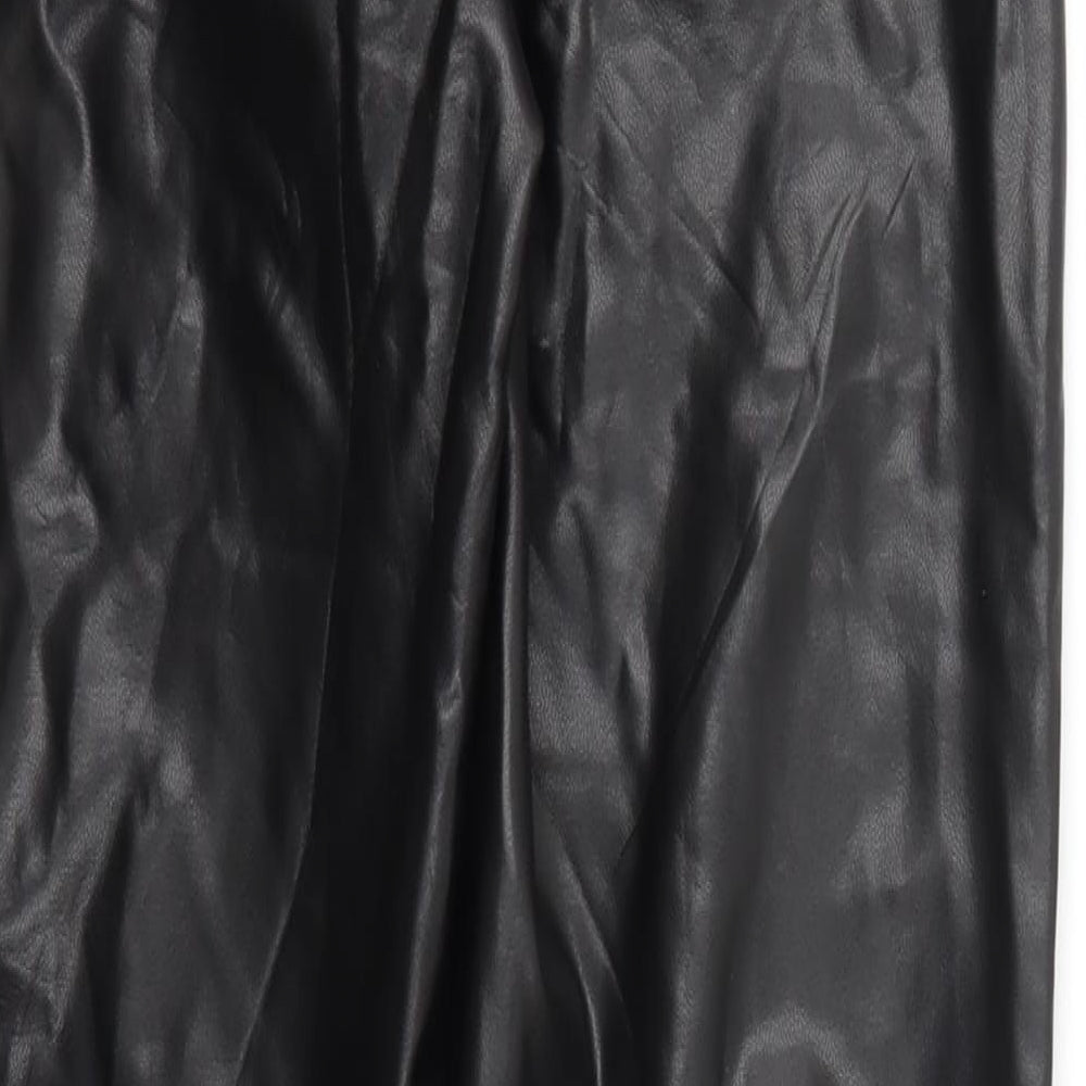 IN VOUGE Womens Black   Trousers  Size L L29 in