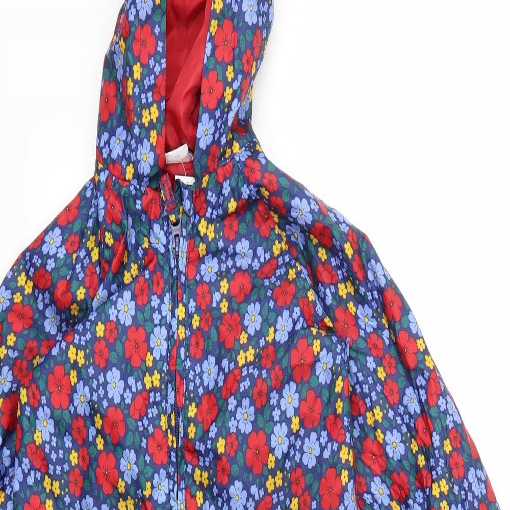 Mini Club Girls Multicoloured Floral  Basic Jacket Snowsuit Size 3-4 Years