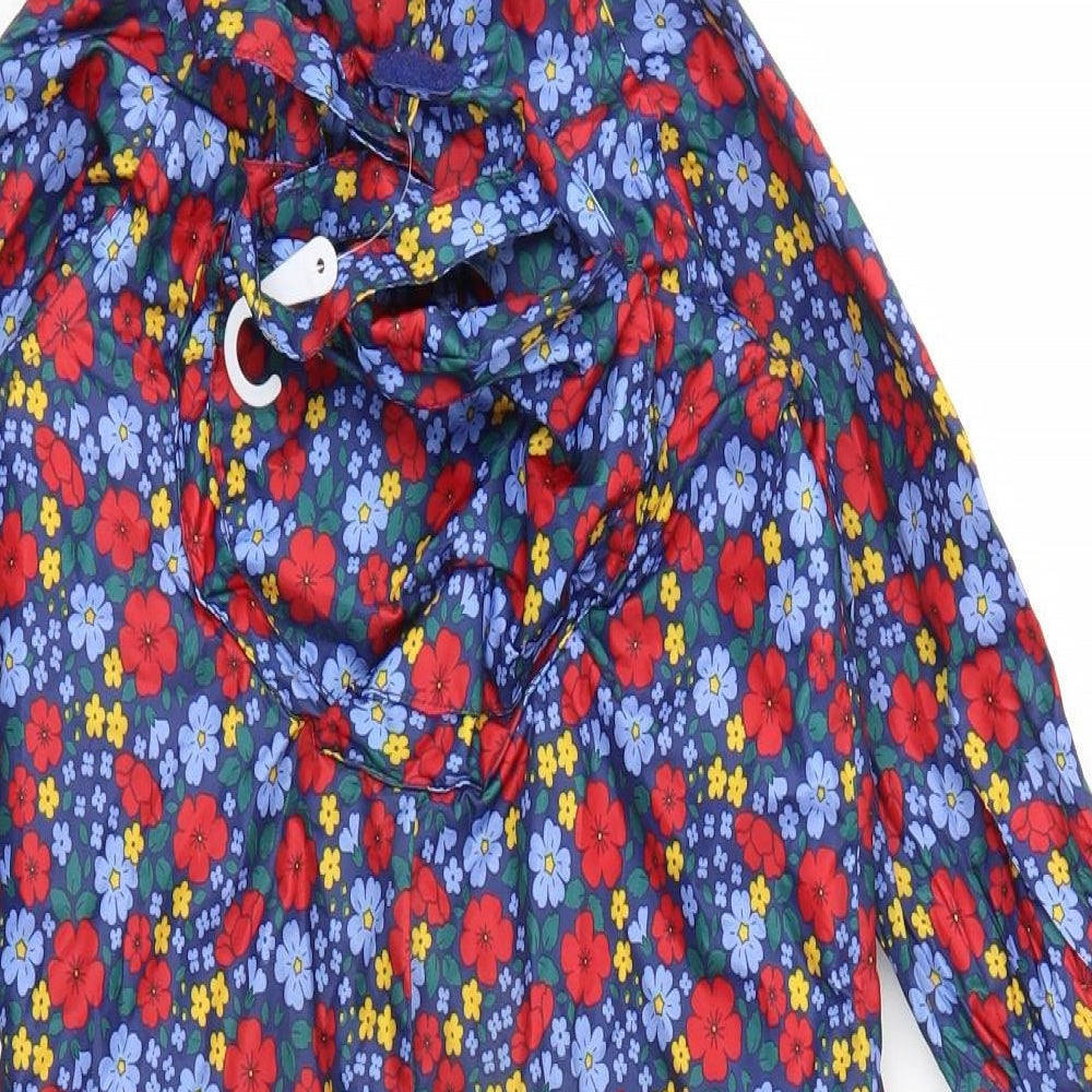 Mini Club Girls Multicoloured Floral  Basic Jacket Snowsuit Size 3-4 Years